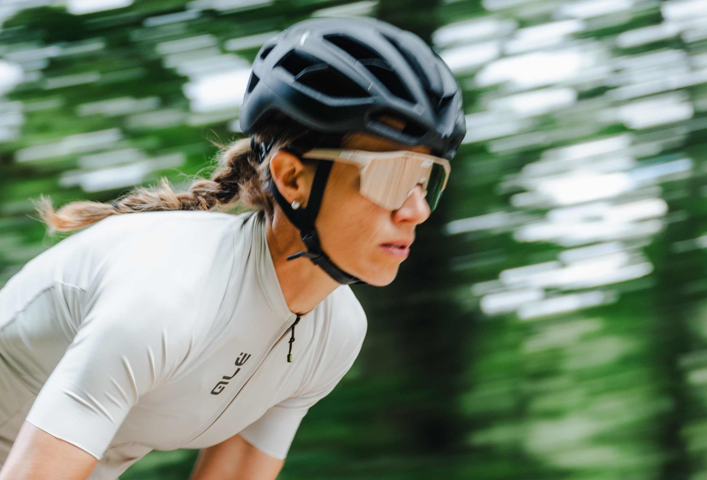 Koszulka rowerowa damska Alé Cycling Solid Color Block Off Road